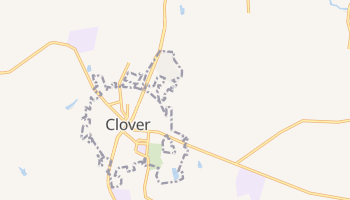 Clover, South Carolina map