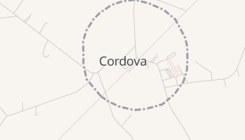 Cordova, South Carolina map