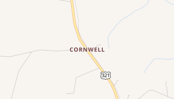 Cornwell, South Carolina map