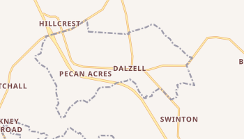 Dalzell, South Carolina map