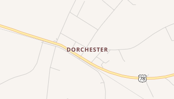 Dorchester, South Carolina map