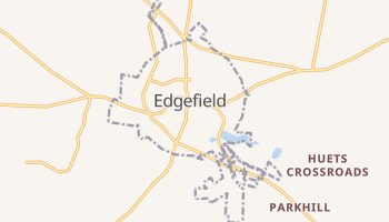 Edgefield, South Carolina map