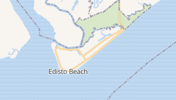 Edisto Beach, South Carolina map