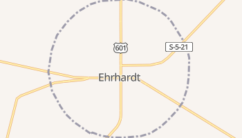 Ehrhardt, South Carolina map