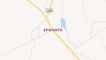 Epworth, South Carolina map