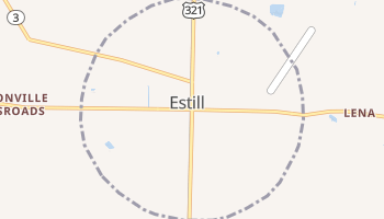 Estill, South Carolina map