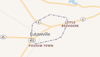 Eutawville, South Carolina map