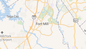 Fort Mill, South Carolina map