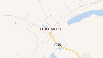 Fort Motte, South Carolina map