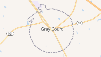 Gray Court, South Carolina map