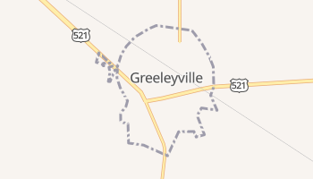 Greeleyville, South Carolina map