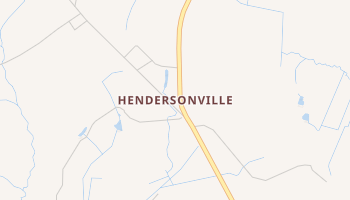 Hendersonville, South Carolina map
