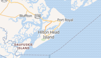 Hilton Head Island, South Carolina map