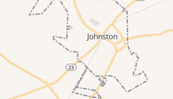 Johnston, South Carolina map