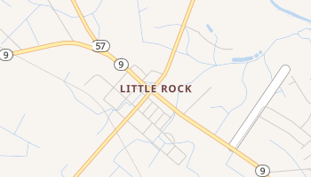 Little Rock, South Carolina map
