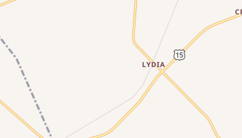 Lydia, South Carolina map