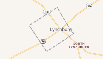 Lynchburg, South Carolina map