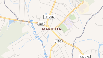 Marietta, South Carolina map