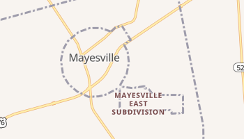 Mayesville, South Carolina map