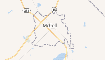 McColl, South Carolina map