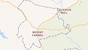Mount Carmel, South Carolina map