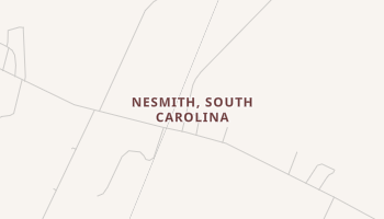 Nesmith, South Carolina map