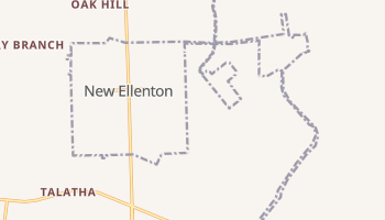 New Ellenton, South Carolina map