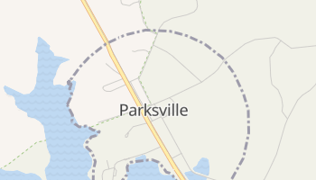 Parksville, South Carolina map