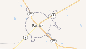 Patrick, South Carolina map