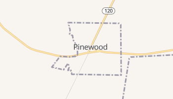 Pinewood, South Carolina map