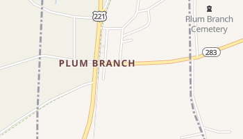 Plum Branch, South Carolina map