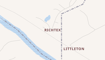 Richtex, South Carolina map