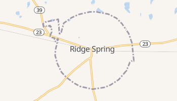 Ridge Spring, South Carolina map