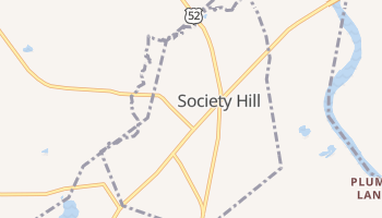 Society Hill, South Carolina map