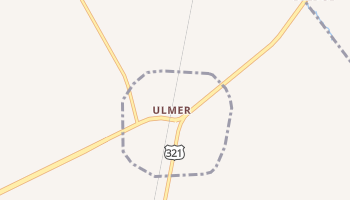Ulmer, South Carolina map