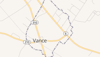 Vance, South Carolina map