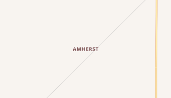 Amherst, South Dakota map