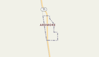 Ardmore, South Dakota map