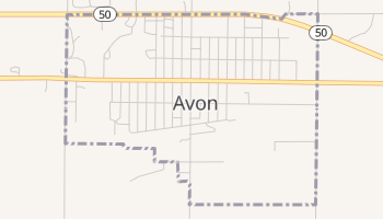 Avon, South Dakota map