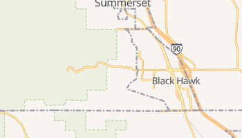 Blackhawk, South Dakota map
