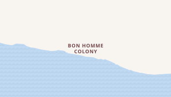 Bon Homme Colony, South Dakota map