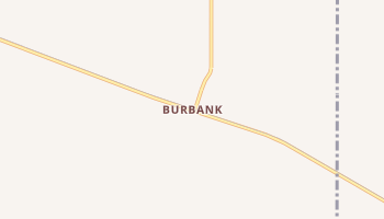 Burbank, South Dakota map