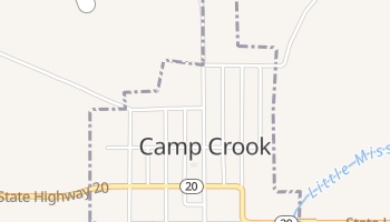 Camp Crook, South Dakota map