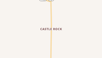 Castle Rock, South Dakota map