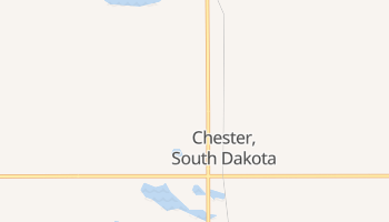 Chester, South Dakota map