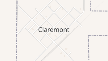 Claremont, South Dakota map