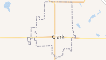 Clark, South Dakota map
