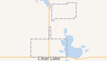 Clear Lake, South Dakota map