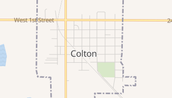 Colton, South Dakota map