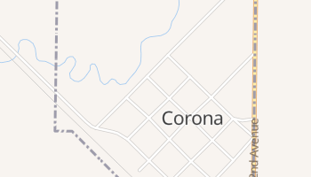 Corona, South Dakota map